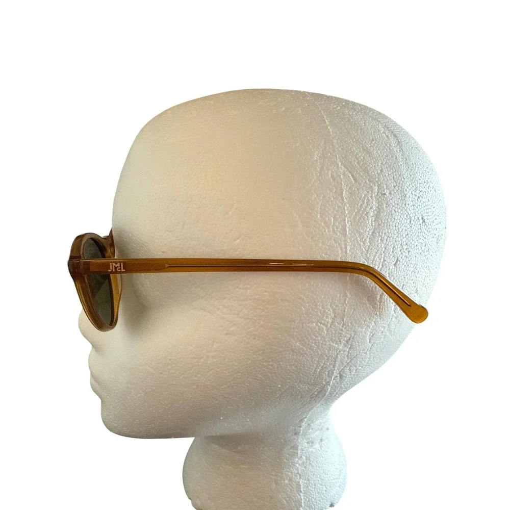 JML Bartleby Sunglasses Honey Tortoise Green‎ Lens Women's Designer Eyewear